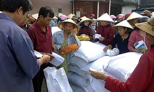 Chính phủ chỉ đạo hỗ trợ tỉnh Thanh Hóa gần 50.800 tấn gạo (Ảnh minh họa: K.T)