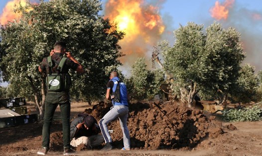 Đại sứ Syria tại Liên Hợp Quốc cáo buộc Israel can thiệp khi phe nổi dậy điêu đứng trên chiến trường. Ảnh: RT. 