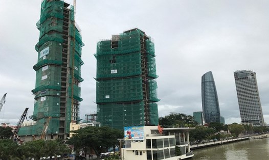  Theo Thanh tra Bộ Xây dựng, nhiều dự án bất động sản tại Đà Nẵng vi phạm trật tự xây dựng. Ảnh: PV