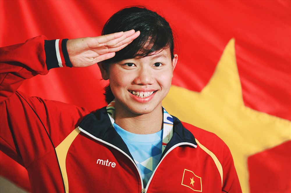 Ánh Viên là niềm tự hào của bơi lội Việt Nam. Ảnh: Dũng Phương