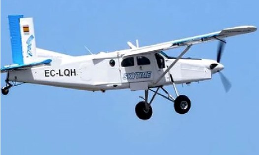 Chiếc máy bay mang nhãn hiệu Pilatus do Thụy Sĩ sản xuất. Ảnh: News.com.au.