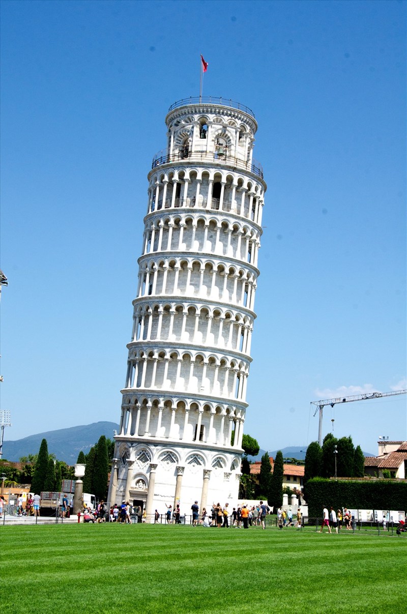 Tháp nghiêng Pisa: Độc đáo nhờ sự tình cờ… sụt lún