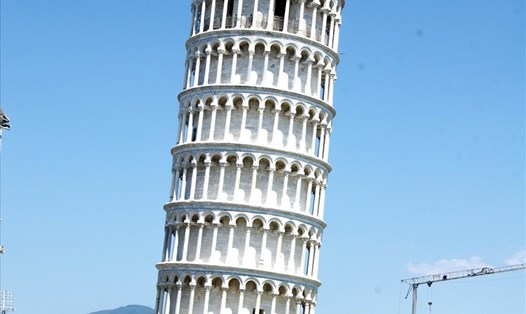 Tháp nghiêng Pisa. Ảnh: Trần Ánh Dương