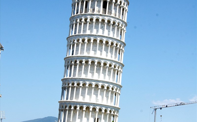 Tháp nghiêng Pisa. Ảnh: Trần Ánh Dương