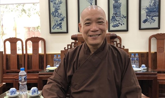 Hoà thượng Thích Bảo Nghiêm, Phó Chủ tịch Hội đồng Trị sự, Trung ương Giáo hội Phật giáo Việt Nam Ảnh: Thành Trung