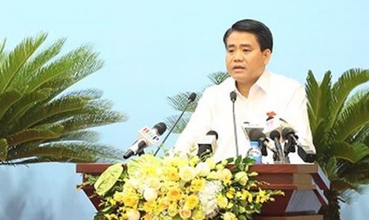 Chủ tịch UBND TP Hà Nội trả lời chất vấn tại phiên giải trình sáng 13.8