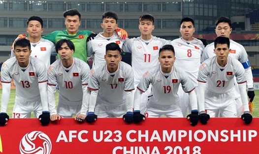 Đội hình U23 Việt Nam từng dự giải U23 Châu Á. Ảnh: AFC