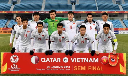 U3 Việt Nam sẽ được khoác những số áo quen thuộc như tại VCK U23 Châu Á 2018. Ảnh: Hữu Phạm