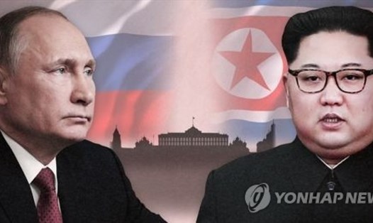 Tổng thống Putin bày tỏ mong muốn sớm gặp nhà lãnh đạo Kim Jong-un. Ảnh: Yonhap
