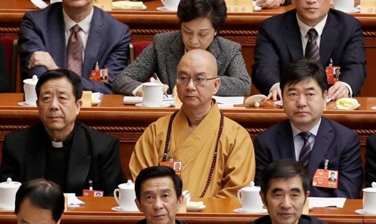 Thích Học Thành từ chức Chủ tịch Hiệp hội Phật giáo Trung Quốc. Ảnh: Reuters