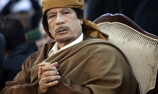 Tổng thống Muammar Gaddafi bị sát hại năm 2011. Ảnh: Sputnik
