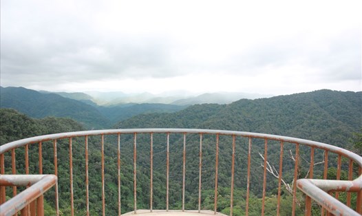 Check in cung đường Đông Giang - Tây Giang. Ảnh: XH