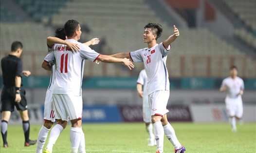 Trước U23 Nepal quá yếu, U23 Việt Nam dễ dàng có chiến thắng. Ảnh: Đ.Đ