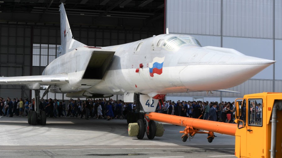 Nga trình làng Tu-22M3M ở Kazan ngày 16.8. Ảnh: Sputnik