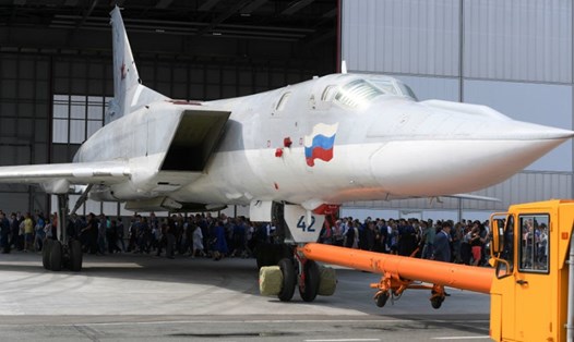 Nga trình làng Tu-22M3M ở Kazan ngày 16.8. Ảnh: Sputnik