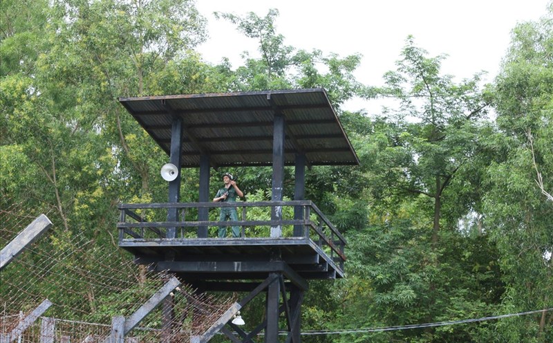 Một góc nhà tù Phú Quốc, nơi giam giữ tù binh trọng điểm của chế độ Việt Nam Cộng Hòa. Ảnh: BT