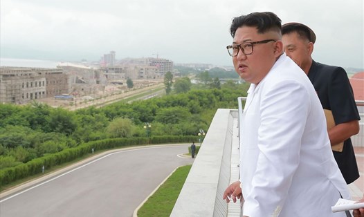 Nhà lãnh đạo Kim Jong-un chỉ trích những biện pháp trừng phạt Triều Tiên. Ảnh: Hurriyet