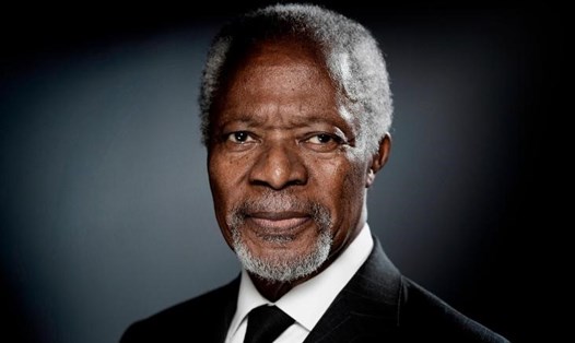 Cựu Tổng thư ký Liên Hợp Quốc Kofi Annan. Ảnh: CNN. 
