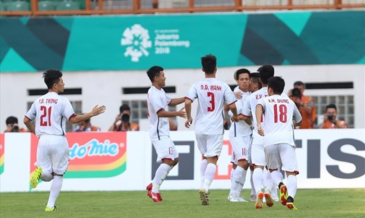 U23 Việt Nam đánh bại U23 Nhật Bản với tỉ số 1-0 để giành ngôi nhất bảng D. Ảnh: Đ.Đ