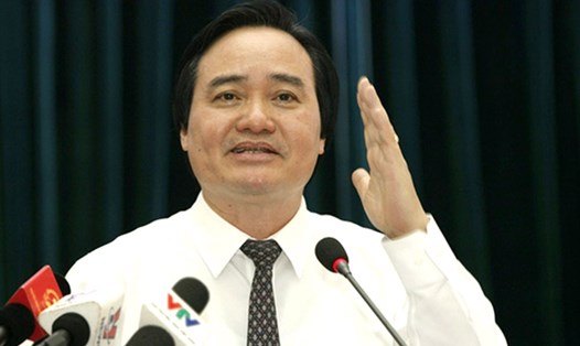 Bộ trưởng Phùng Xuân Nhạ. Ảnh: VTV.