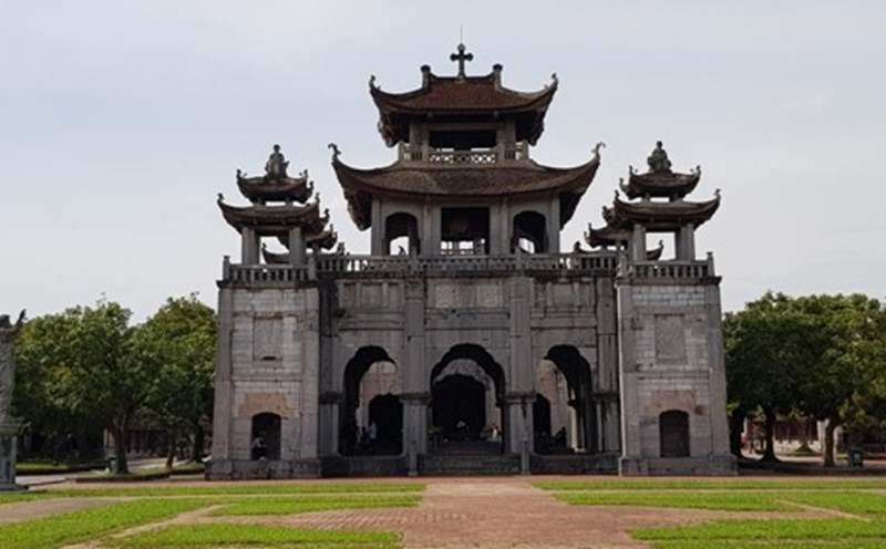 Quần thể Nhà thờ Phát Diệm. Ảnh: NT