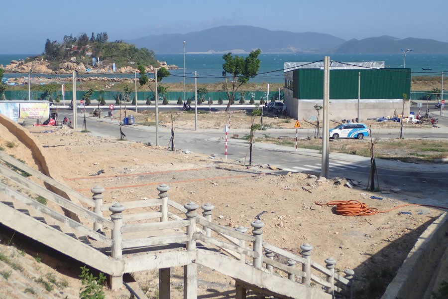 Khu đất thuộc dự án cơ sở hạ tầng Khu dân cư 32-33, phường Vĩnh Thọ, TP. Nha Trang, Khánh Hòa. Ảnh: PV