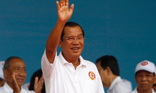 Thủ tướng Campuchia Samdech Techo Hun Sen. Ảnh: AP.
