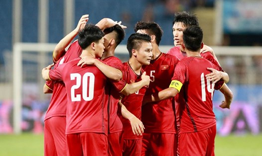 U23 Việt Nam toàn thắng cả 3 trận vòng bảng ASIAD 18. Ảnh: Đ.Đ