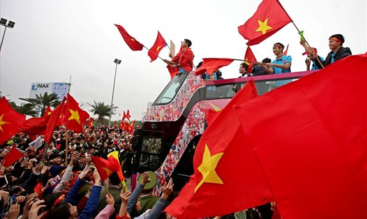 U23 Việt Nam từng tạo ra "cơn sốt" và nhận được kỳ vọng lớn của người dân. Ảnh: H.A