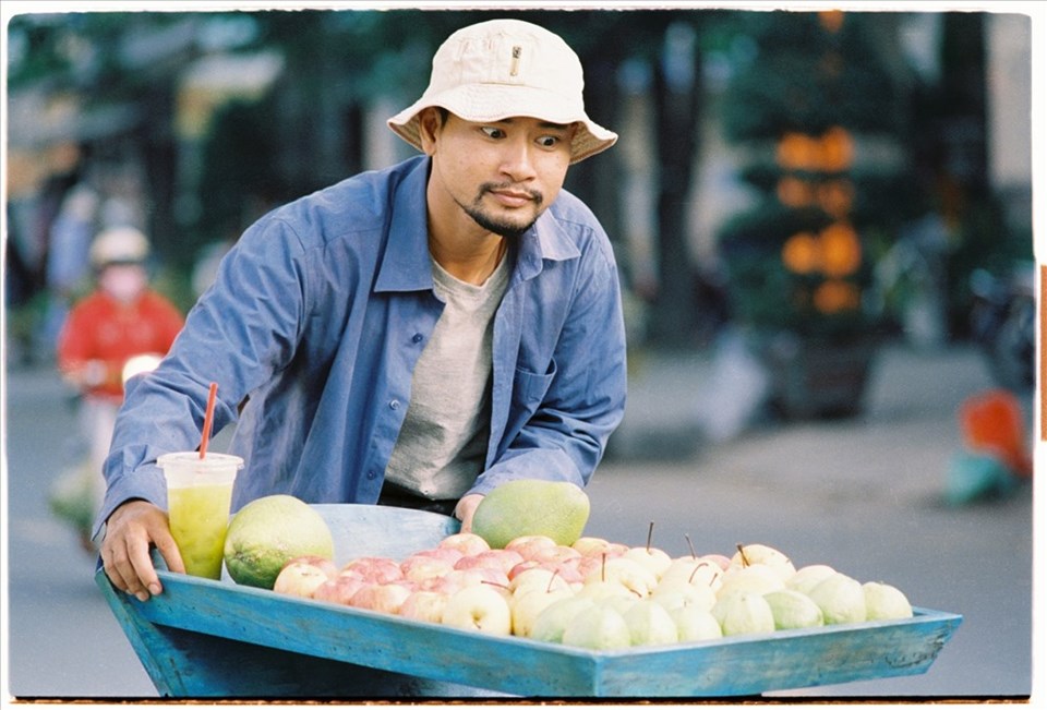 Huỳnh Đông trong vai người cha. Huỳnh Đông trong vai người cha.