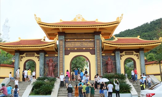  chùa Hộ Quốc (Thiền viện lớn nhất ở Phú Quốc hiện nay). Ảnh: Bảo Trung
