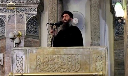 Thủ lĩnh tối cao khét tiếng IS "tái xuất" sau gần 1 năm im lặng. Ảnh: Reuters. 