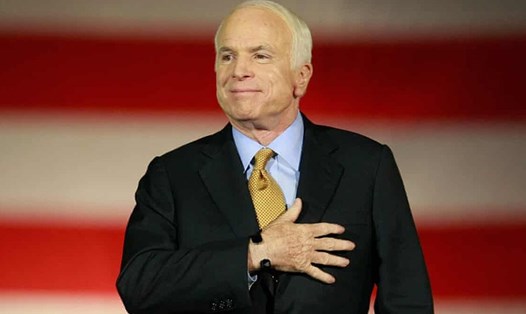 Thượng nghị sĩ John McCain năm 2008. Ảnh: Getty Images