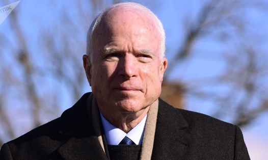Thượng nghị sĩ Mỹ John McCain - Ảnh: Sputnik