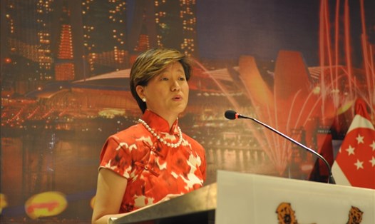 Đại sứ Singapore tại Việt Nam Catherine Wong. Ảnh: PV.