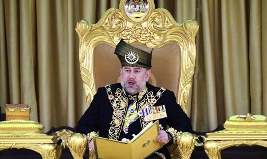 Quốc vương Malaysia Sultan Muhammad V. Ảnh: The Rakyat Post