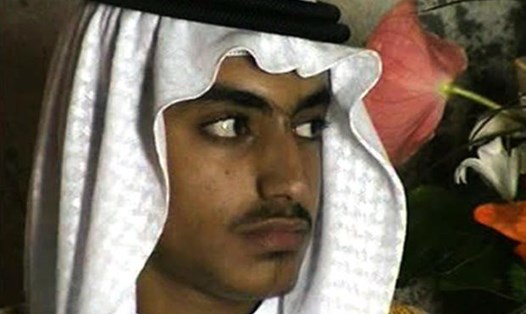 Hamza bin Laden trong lễ cưới. Ảnh: CIA/AP
