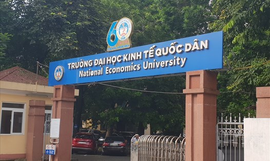Đại học Kinh tế Quốc dân Hà Nội lấy điểm chuẩn thấp nhất là 20,5. Ảnh: Huyên Nguyễn