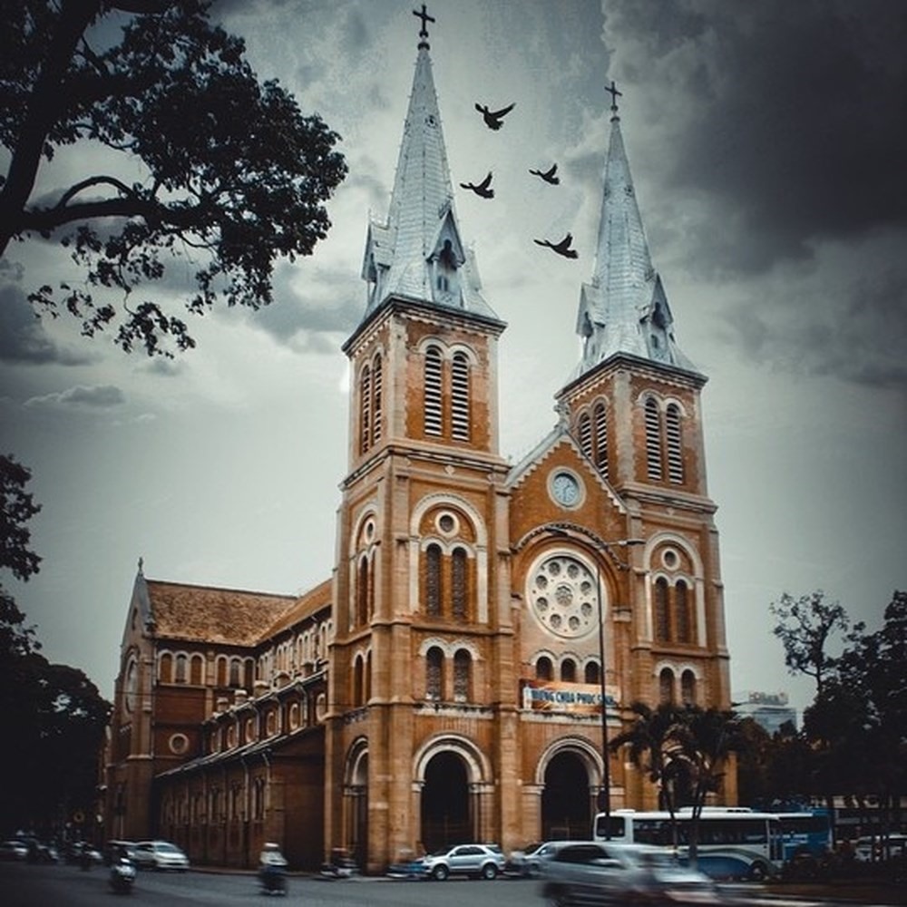 Nhà thờ Đức Bà - Biểu tượng của Thành phố Hồ Chí Minh. Ảnh: Instagram @Cthinh_