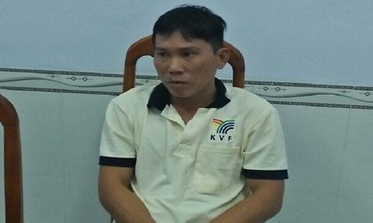 Bạch Văn Kha bị tạm giữ tại Công an Cà Mau (ảnh Công an cung cấp)
