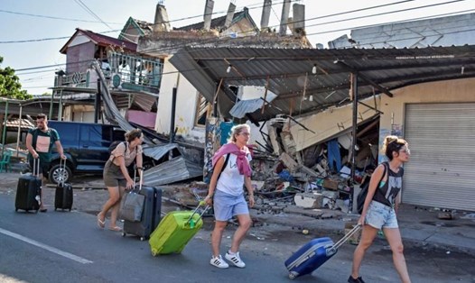 Chưa có thông tin về công dân Việt Nam bị ảnh hưởng bởi động đất ở Indonesia. Ảnh: Reuters. 