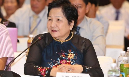 Bà Phạm Thị Huân - GĐ Cty CP Ba Huân (Ảnh: Hội nông dân Việt Nam)