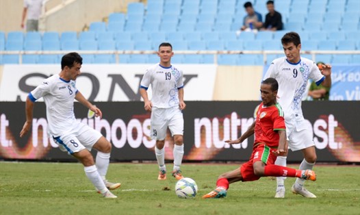 Đội U23 Uzbekistan tại Việt Nam không phải đội hình mạnh nhất. Ảnh: TL