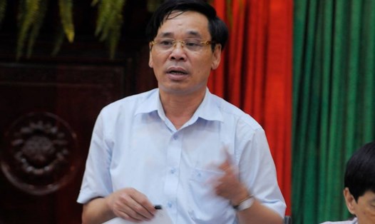 Ông Chu Phú Mỹ, Giám đốc Sở NNPTNT Hà Nội tại cuộc giao ban báo chí.