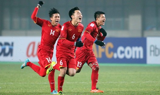 Văn Đức có pha làm bàn cực kì đẳng cấp vào lưới U23 Uzbekistan giúp U23 Việt Nam hòa đối thủ này với tỉ số 1-1.