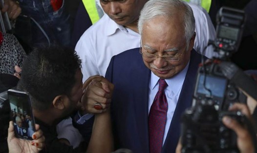 Cựu Thủ tướng Malaysia Najib Razak. Ảnh: EPA