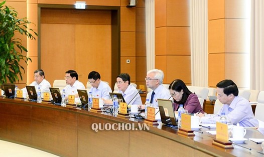 Ngày 8.8, Ủy ban Thường vụ Quốc hội khai mạc phiên 26. Ảnh Q.H