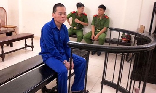 Bị cáo Lục Thanh Đồng tại phiên tòa.