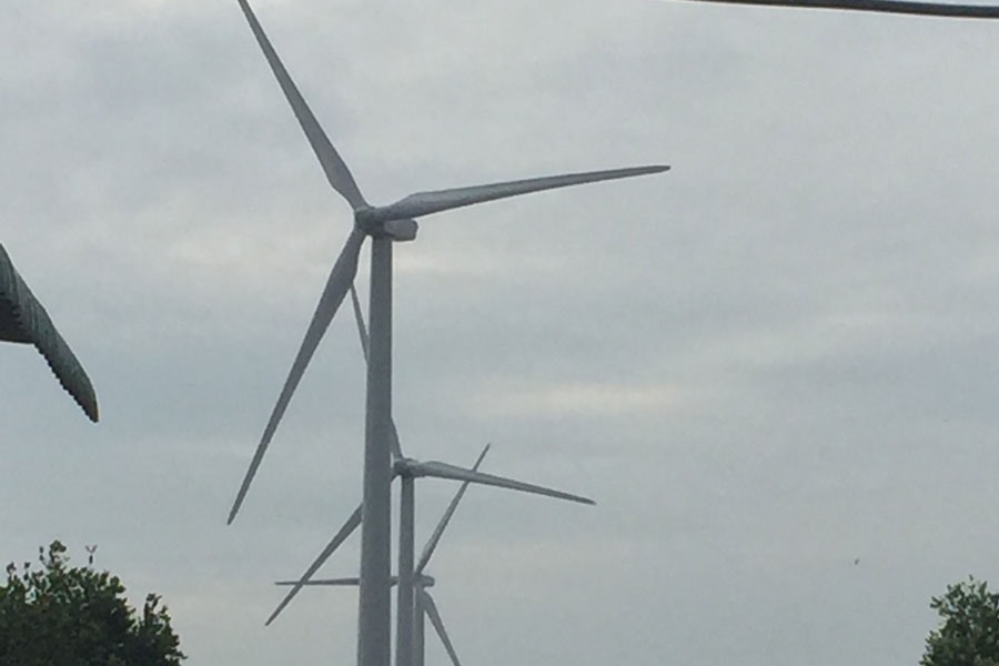 Phát triển điện gió góp phần đảm bảo an ninh năng lượng. Ảnh: ĐT