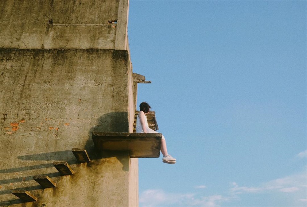 "Nấc thang" dẫn lối vào "thiên đường sống ảo". Ảnh: instagram